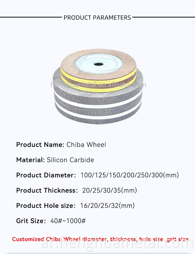 Henghua 2022 Superior Suprasives Grit Rid Well Rilap Wheel for Metal Lrinding